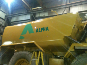 Yellow vehicle; ALPHA